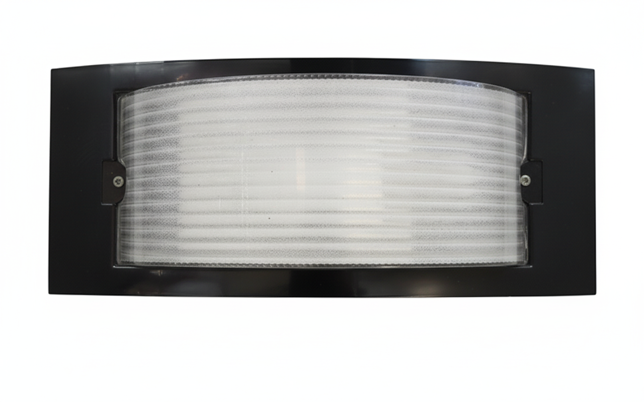 Fence Light Premium Bulkhead Lighting Black — ILU 1177-BK