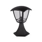 Garden Light Traditional Style Curved Black — ILU 604C-BK