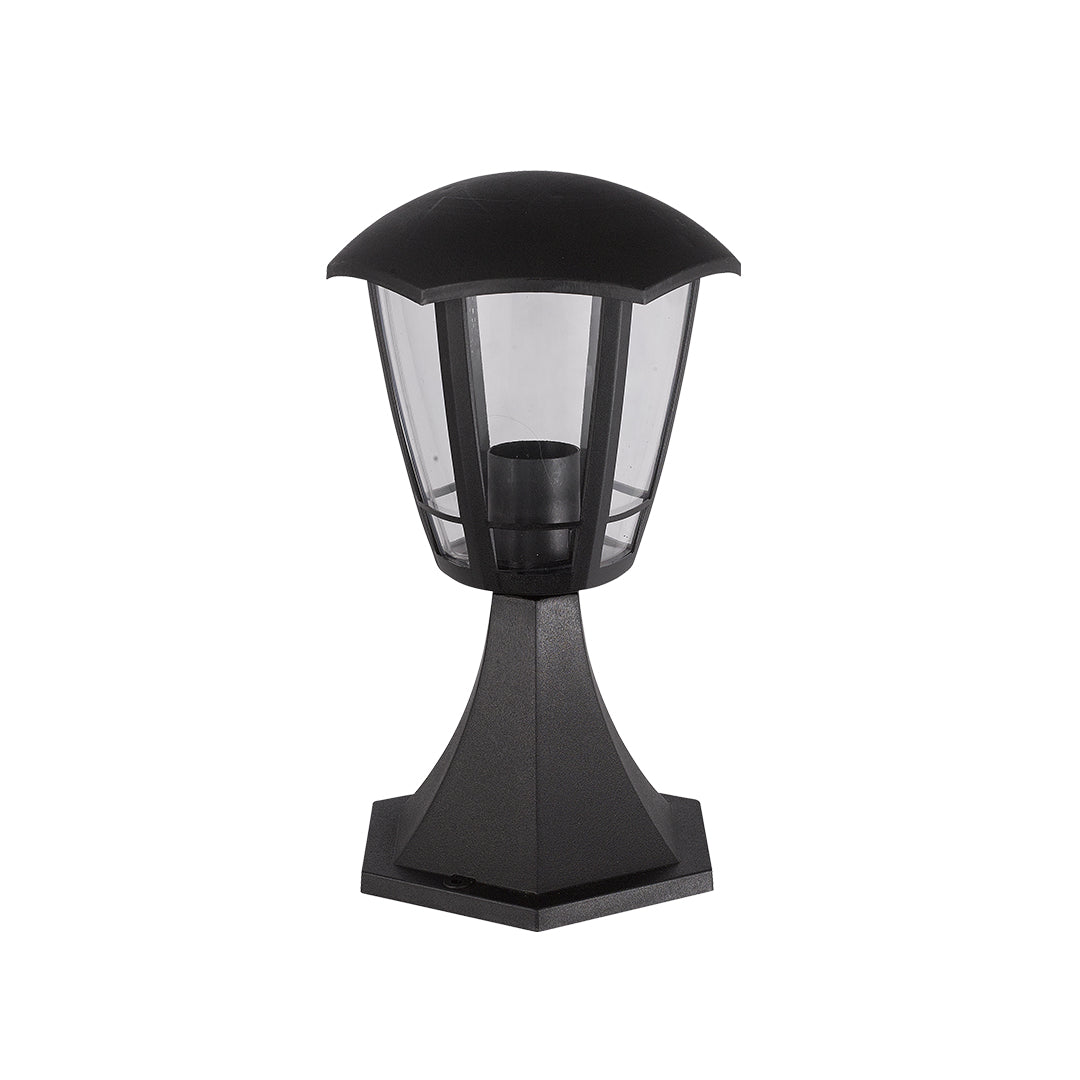 Garden Light Traditional Gate Stand Black — ILU 606C-BK