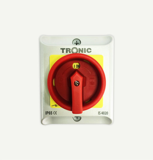 Pvc Isolator 4Pole 20A — IS 4020