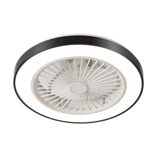 Ceiling Light Led Fixture Fan Black — KD 1702-BK