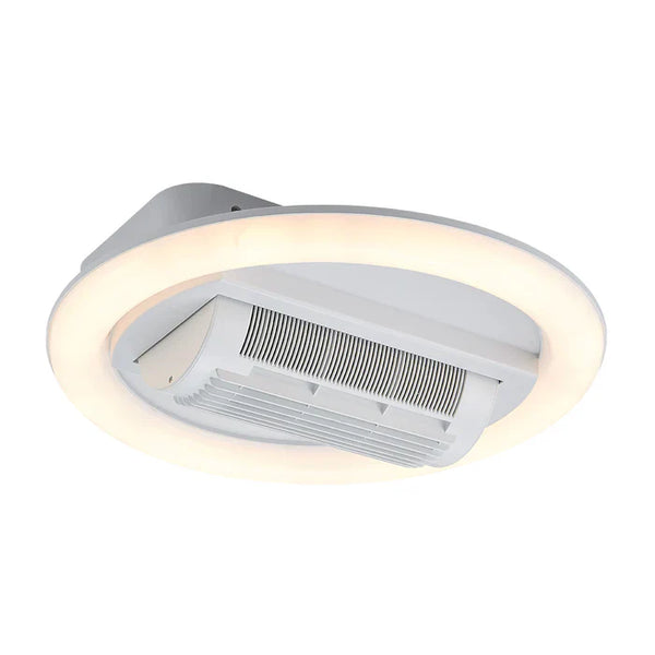 Ceiling Light Fan Louver Vent White — KD 1857