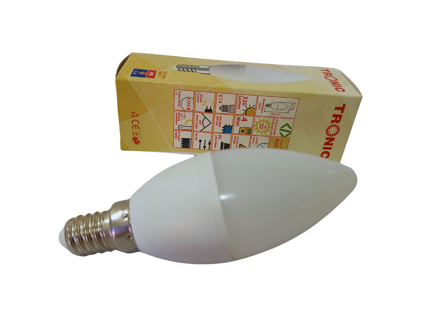 Candle 4W Neutral White — LE 0414-CB-NW