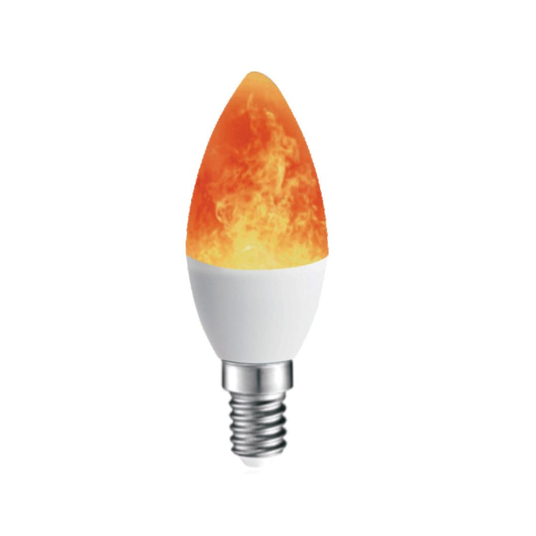 Candle Led Fire 4W — LE 0414-CB-FL