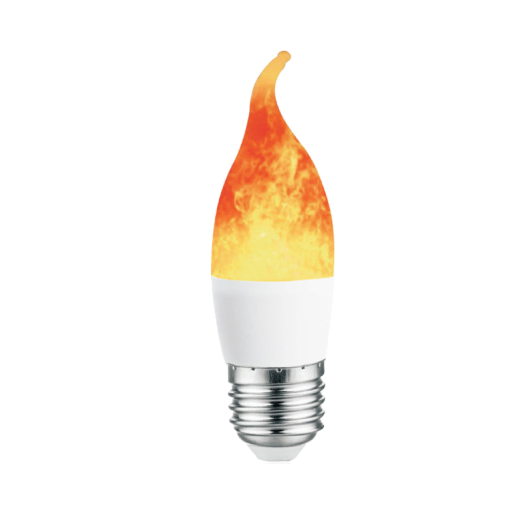 Candle Tail Led Fire 4W — LE 0427-CT-FL