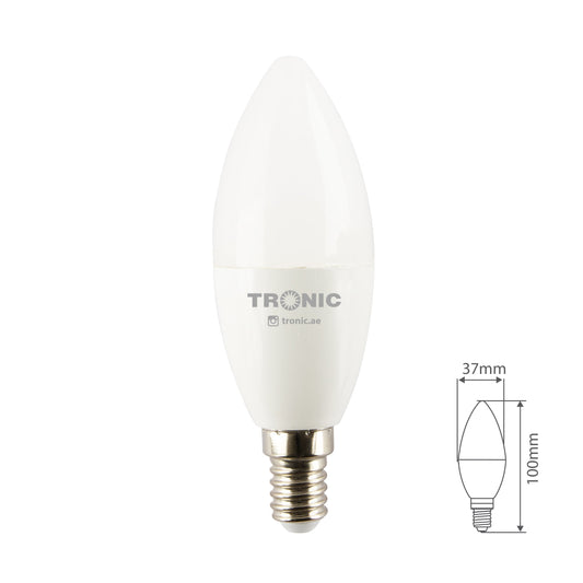 Candle Bulb E14 7W Daylight White — LE 0714-CB-DL