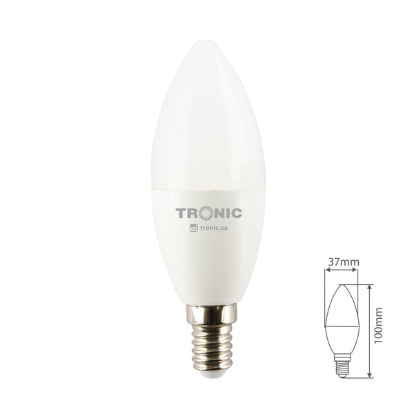 7W LED Candle Bulb E14-Screw — LE 0714-CB