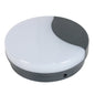 Fence Light Round Led Bulkheads Black — LL RCCT