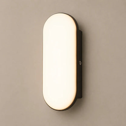 Wall Light LED 2×1W + 5W IP54 Warm White Black — LL 2611-54-BK-WW