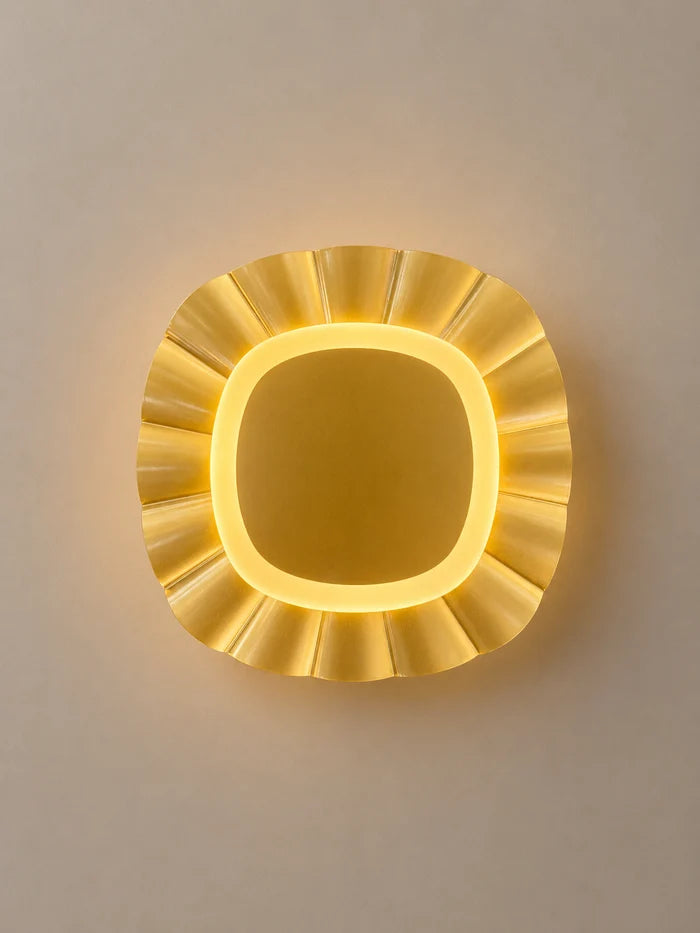 Wall Light LED 5W + 5W IP54 Warm White Gold — LL 2628-20-GO-WW