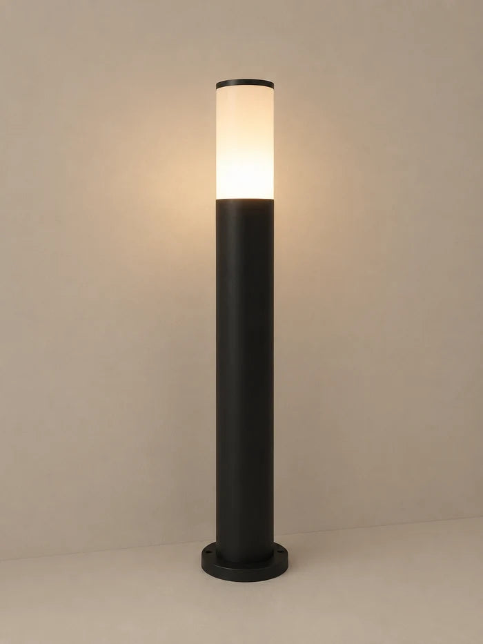 Bollard Light E27 IP54 80cm Black — LL 26BL-0108-BK