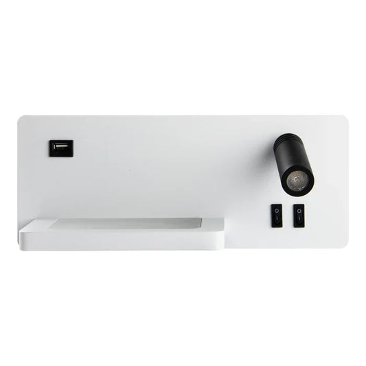 Wall Lamps Premium Bedside Usb Warm White — LL 602UB-20-WH-WW