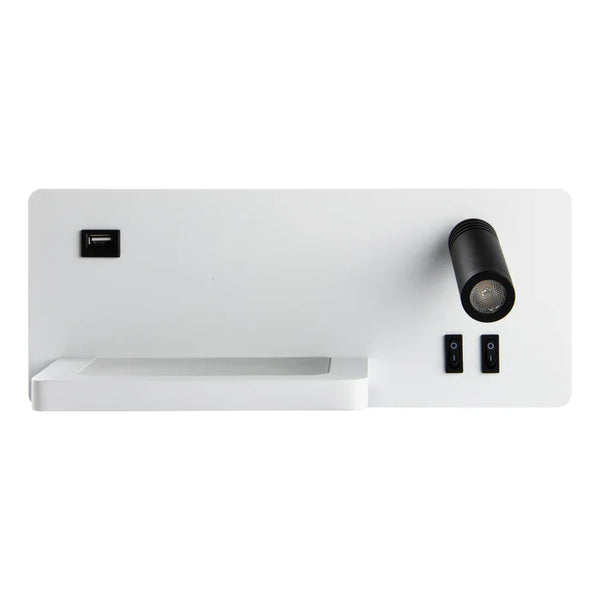 Wall Lamps Premium Bedside Usb Warm White — LL 602UB-20-WH-WW