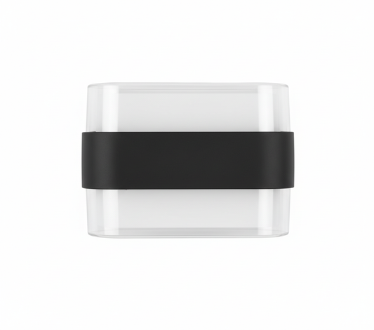 Fence Light Warm White Black — LL 6038-BK-WW