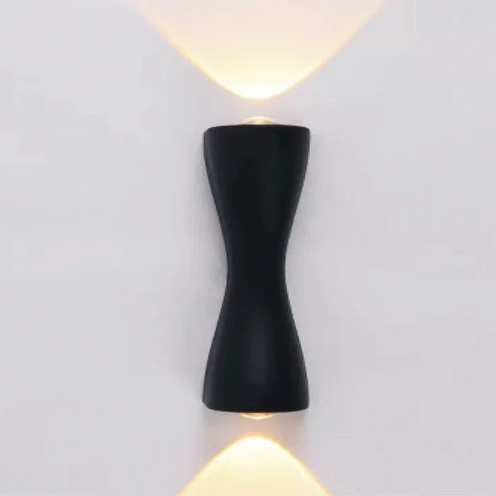 Fence Light Warm White Black — LL 6039-BK-WW