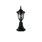 Wall Light Ornamental Outdoor Gate Black — LL 908C-BK