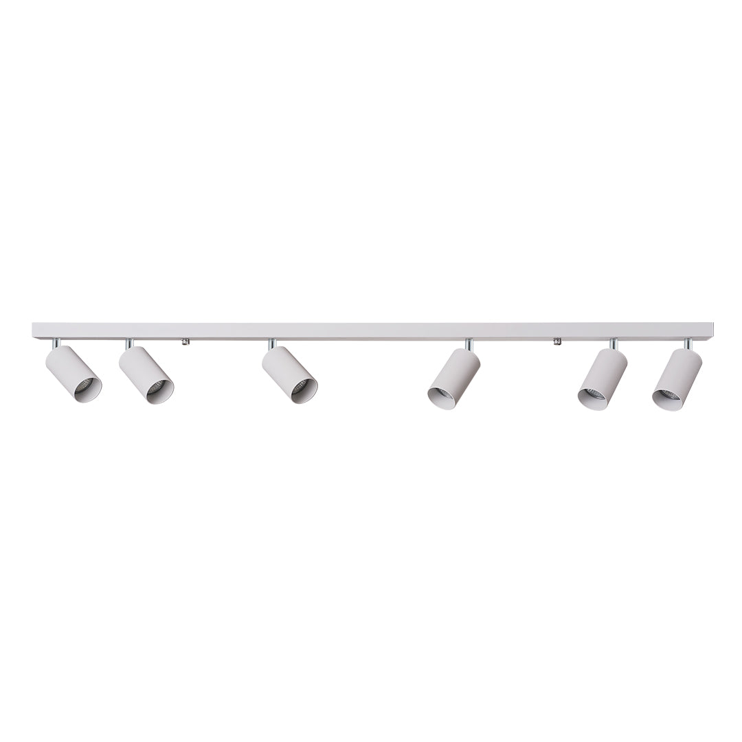 Spotlight Six Bar Black — LL 1019-06-GU-BK