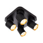 Spotlight Round Head Black — LL 1024-04-01-GU-BK