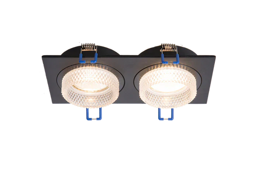 Recessed Gypsum Light GU10 White — LL 1110-02-GU-WH