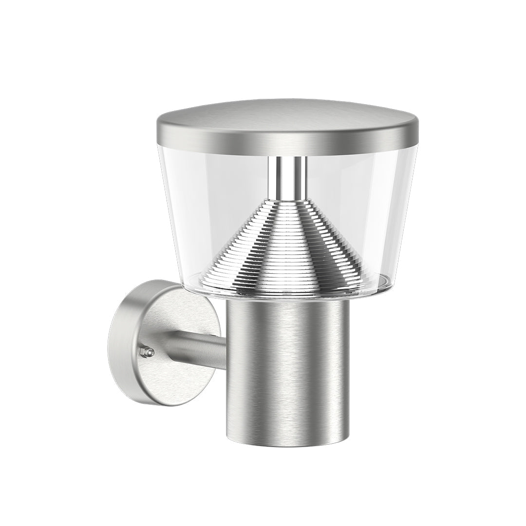 Fence Light 9W Warm White Stainless Steel — LL 202A-SS-WW