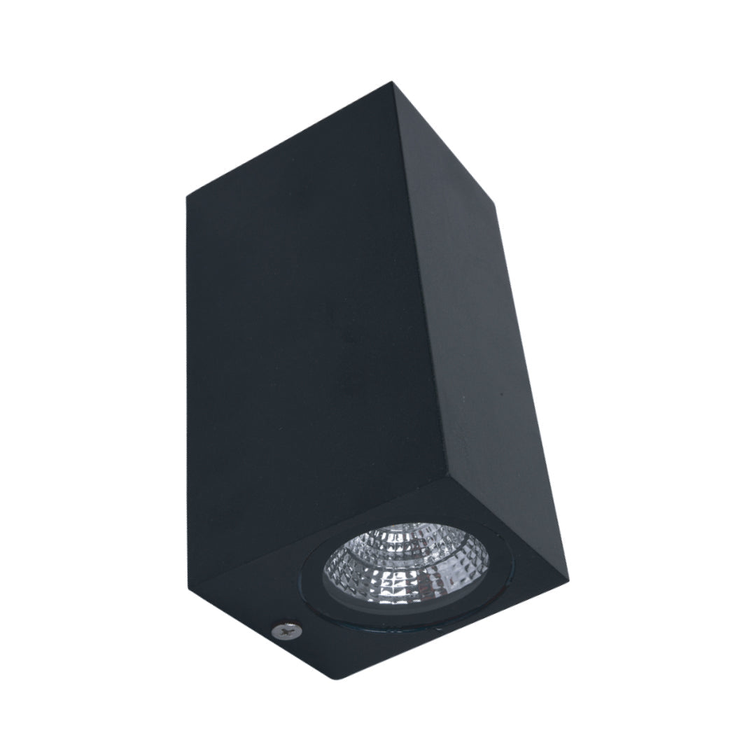 Fence Light Warm White Black — LL 2303-BK-WW