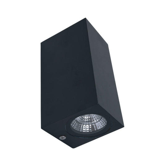 Fence Light Warm White Black — LL 2303-BK-WW