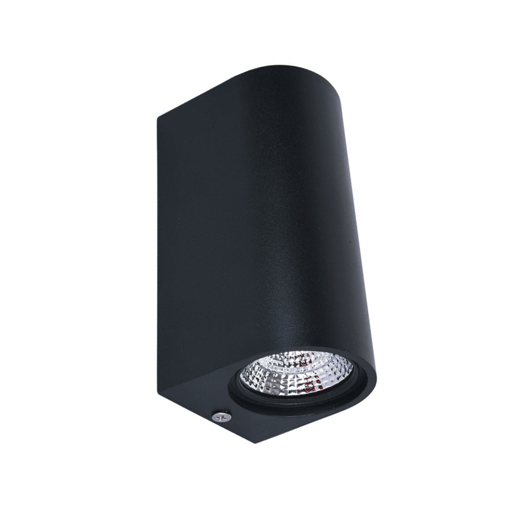 Fence Light Warm White Black — LL 2304-BK-WW
