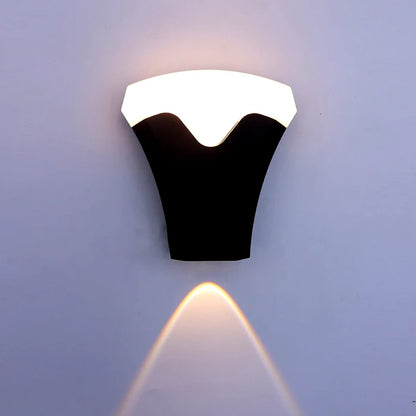 Wall Light LED 6W IP54 Warm White Black — LL 2609-54-BK-WW
