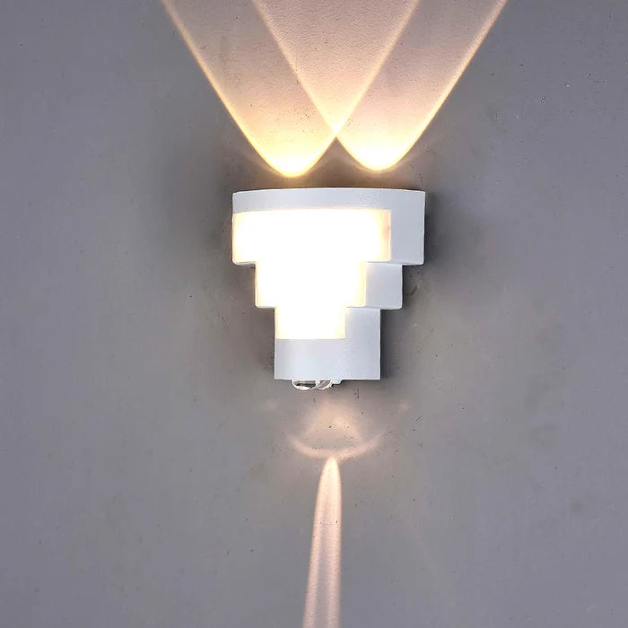 Wall Light LED 6W IP54 Warm White White — LL 2619-54-WH-WW