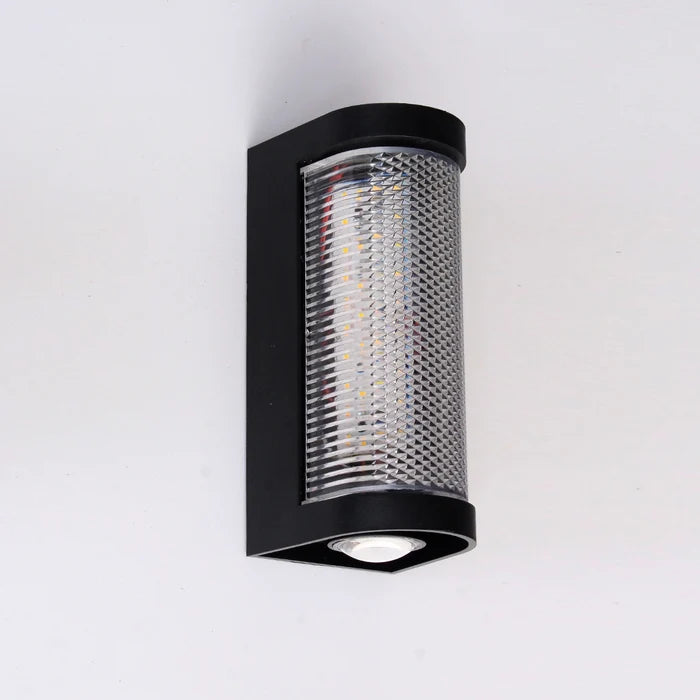 Outdoor Wall Light LED 8W IP54 Warm White Black — LL 2624-44-BK-WW