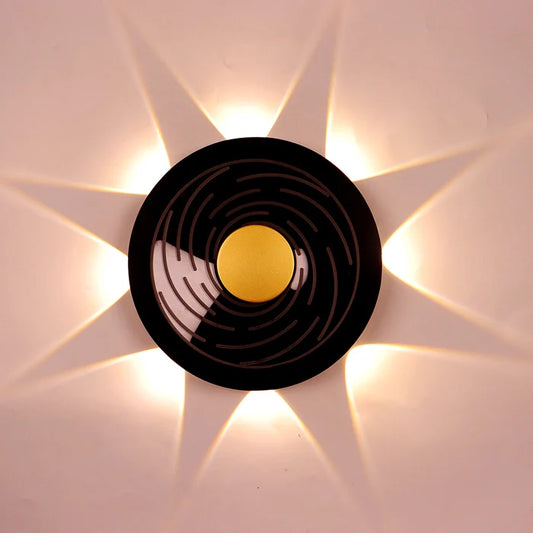 Wall Light LED 12W IP54 Warm White Black — LL 2625-20-BK-WW