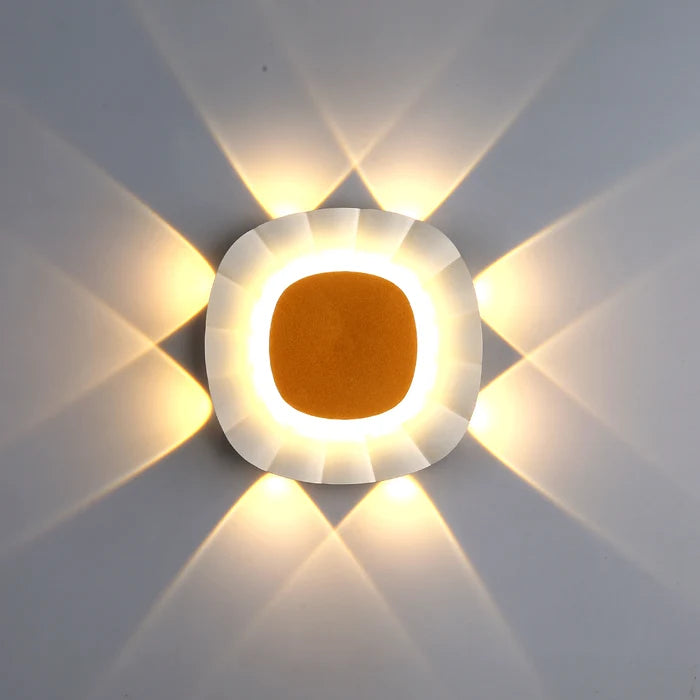 Wall Light LED 8W + 5W IP54 Warm White White — LL 2627-20-WH-WW