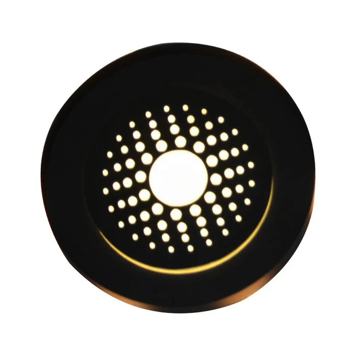Wall Light LED 6W + 6W IP54 Warm White Black — LL 2632-20-BK-WW