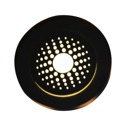 Wall Light LED 6W + 6W IP54 Warm White Black — LL 2632-20-BK-WW