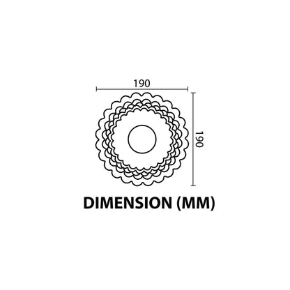 Wall Light LED 12W IP54 Warm White Black — LL 2634-20-BK-WW