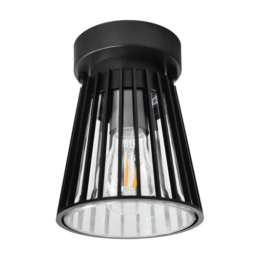 Wall Light E27 Plastic 10W Black — LL 5011-BK