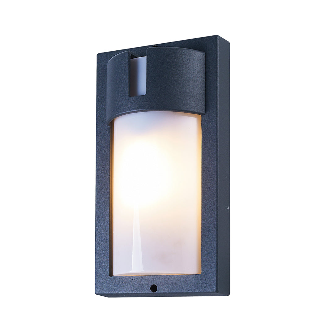 Fence Light Cylinder Outdoor Black — LL 5572-BK