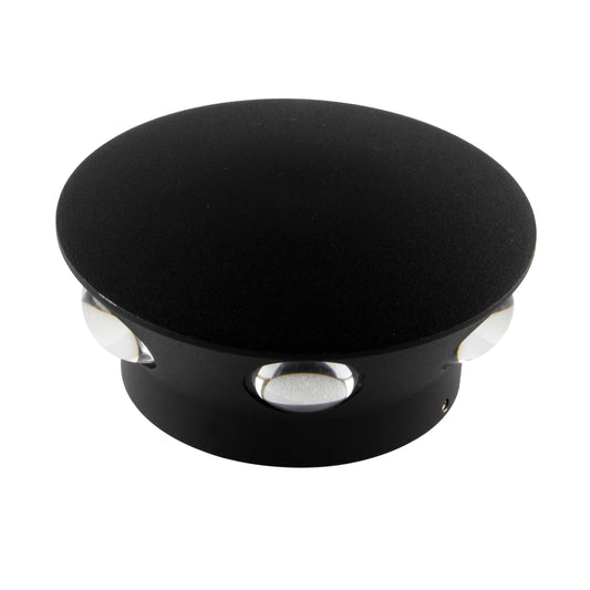 Fence Light Warm White Black — LL 6007-BK-WW