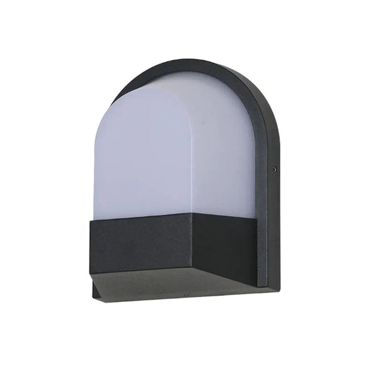 Fence Light E27 Warm White Black — LL 6009-BK-WW