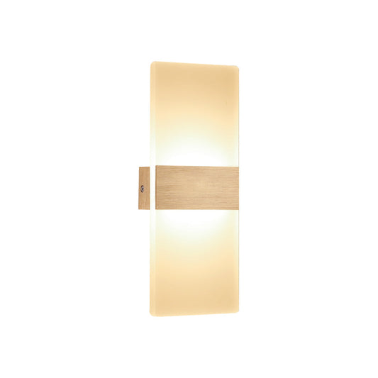 Wall Light Modern Acrylic Warm White — LL 6020-20-WH-WW