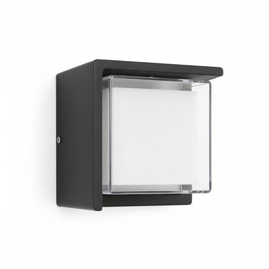 Fence Light Warm White Black — LL 6033-BK-WW