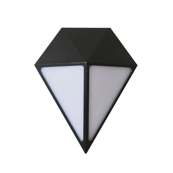 Fence Light 6W Warm White Black — LL 6036-BK-WW