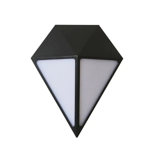 Fence Light 6W Warm White Black — LL 6036-BK-WW