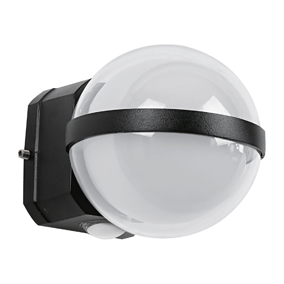 Fence Light Warm White Black — LL 6055-BK-WW