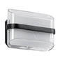 Fence Light 12W Warm White Black — LL 6056-BK-WW