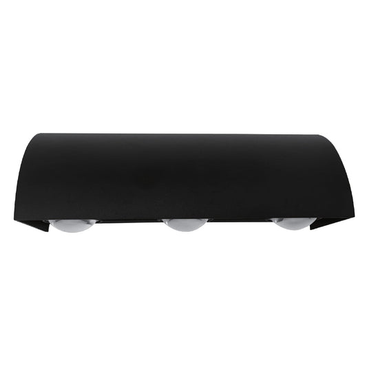 Fence Light 3W Warm White Black — LL 6060-03-BK-WW