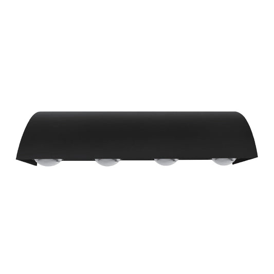 Fence Light 3W Warm White Black — LL 6060-04-BK-WW