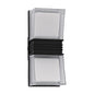 Fence Light Warm White Black — LL 6061-BK-WW