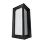 Fence Light E27 Warm White Black — LL 6063-BK-WW