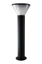Pathway Light Cone-Shaped Garden Bollard Black — LL 7362-65-BK